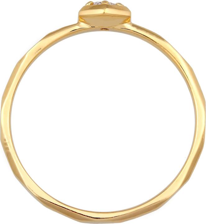 Image du produit Elli Bague en cristal, bague de fiançailles (56, Argent 925)