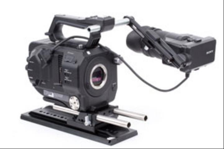 Actual product image Wooden Camera UVF Mount (Sony FX9, FS7, FS7mkII, Panasonic EVA1, No Clamp)