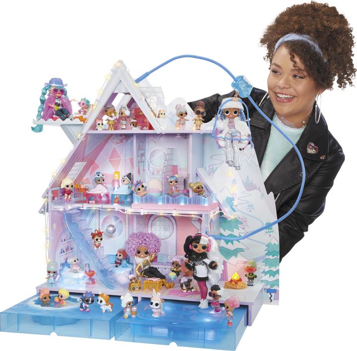 Actual product image MGA L.O.L. Surprise OMG Winter Chill Cabin