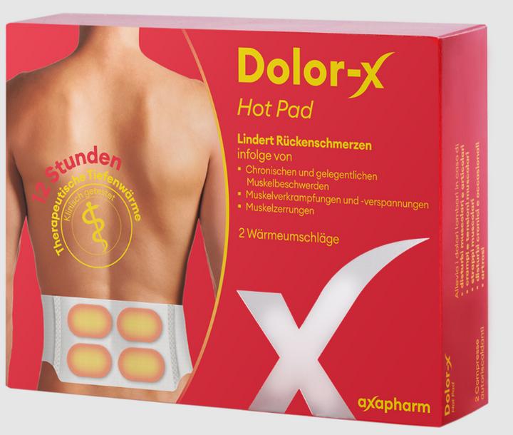 Produktbild Dolor-X Hot Pad Wärmeumschläge 2 Stk (2 x)