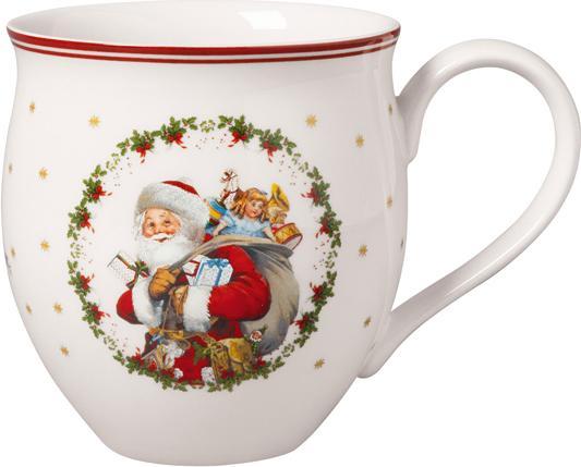 Becher mit Henkel, Santa & Engel Toy's Delight (390 ml, 1 x)
