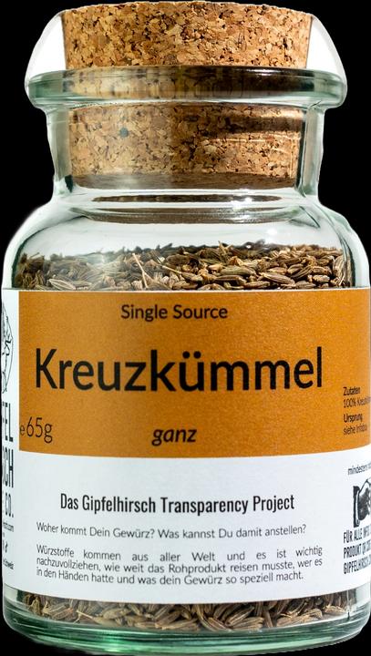 Image du produit Gipfelhirsch Cumin, entier (65 g)