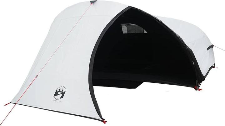 Produktbild VidaXL Kuppel-Campingzelt 4 Personen Dunkel Wasserdicht (Kuppelzelt, 6.40 kg, 4 Personen)