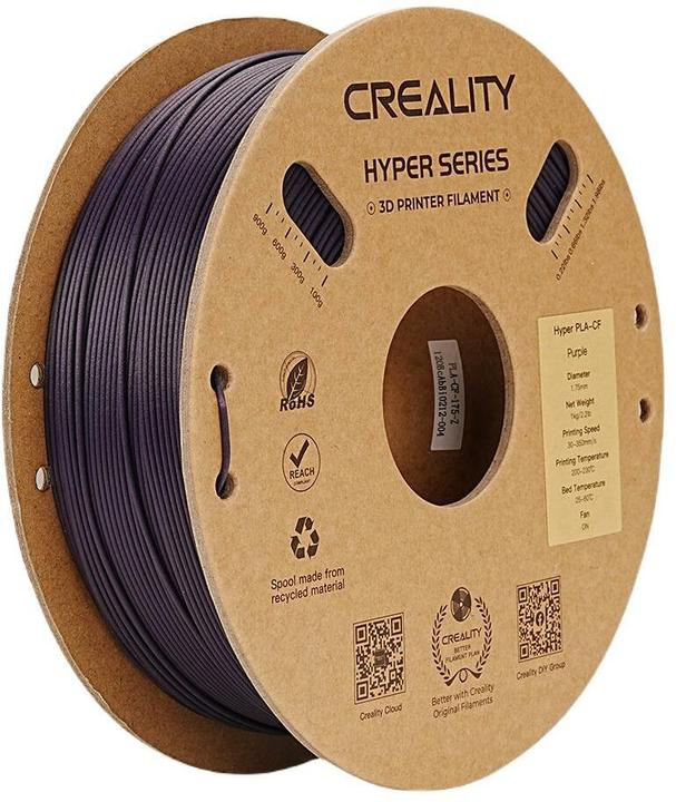 Image du produit Creality Filament (Carbone, PLA, 1.75 mm, 1000 g, Violet)