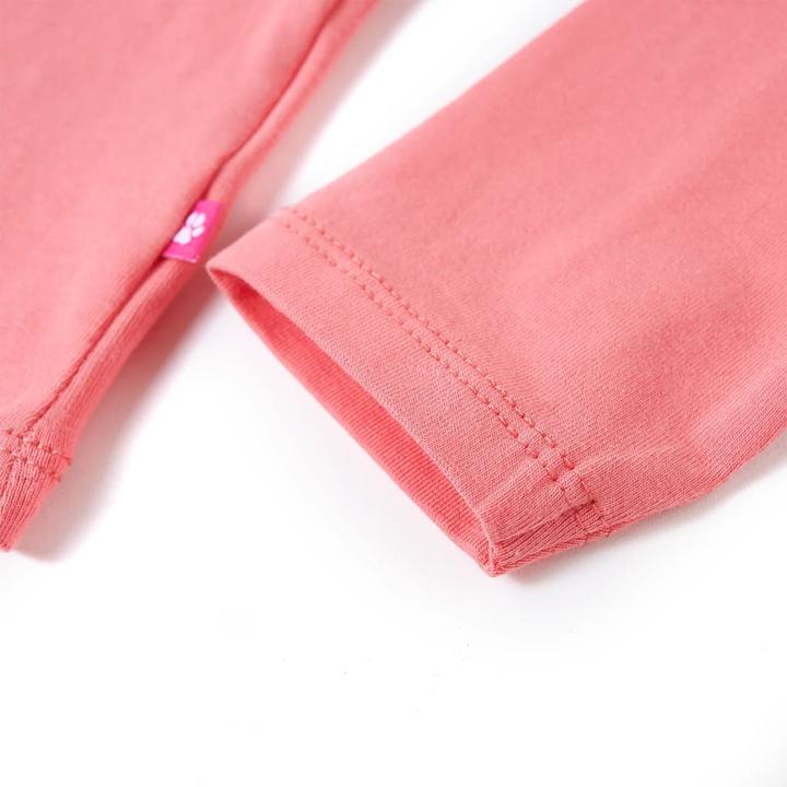 Produktbild VidaXL Kinder-Langarmshirt Rosa 92,Material: 95 % Baumwolle. 5 (92)