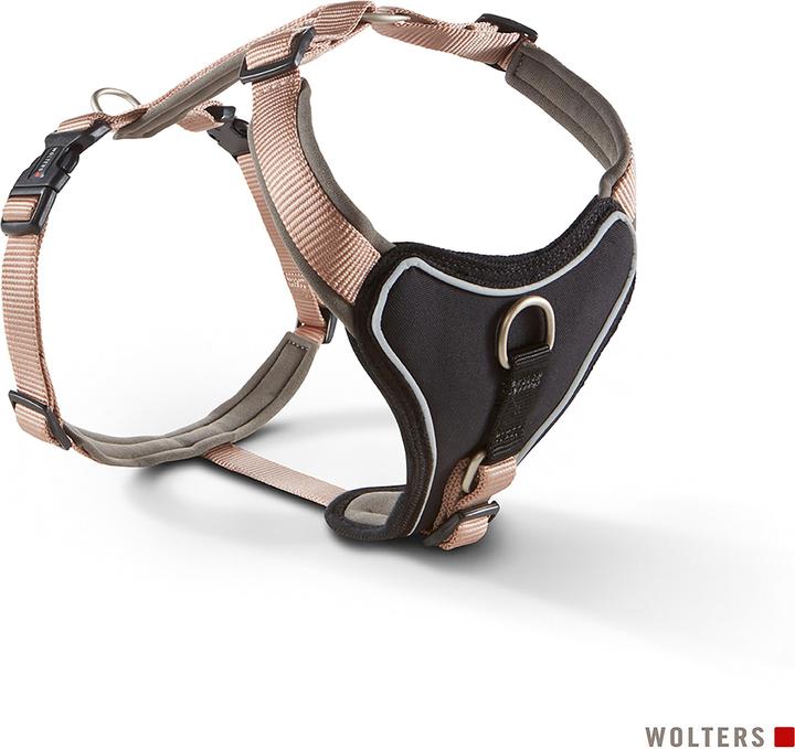 Produktbild Wolters Professional Comfort Geschirr Gr.3 50-60 cm x 3,0 cm champagner/trüffel (Hundesport)
