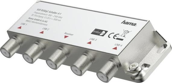Actual product image Hama SAT DiSEqC switch 4-1 (DiSEqC)