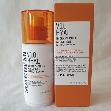 Produktbild Some By Mi V10 Hyal Hydra Capsule Sonnenschutz SPF50+ 40ml (Sonnencreme, SPF 50+, 40 ml)