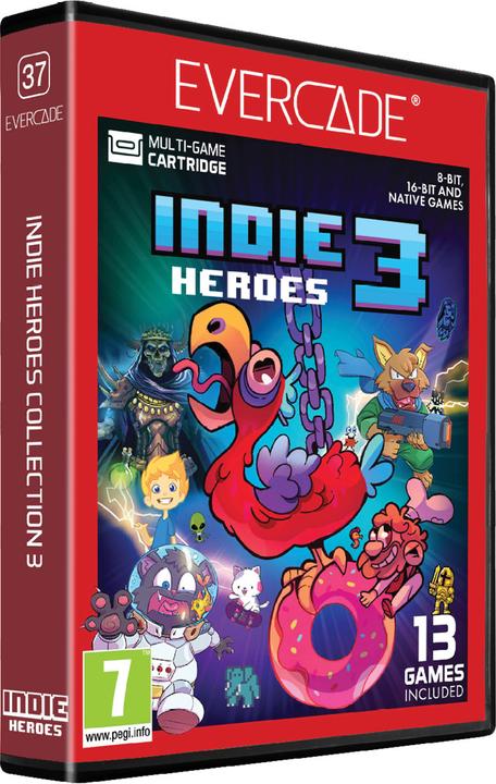 Actual product image Blaze Evercade Indie Heroes Collection 3 (Evercade)