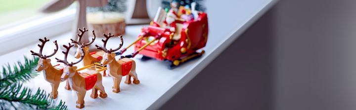 Produktbild LEGO Classic Schlitten des Weihnachtsmanns 40499 (40499, LEGO Classic, LEGO Seltene Sets)