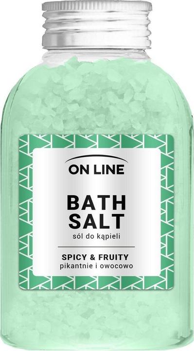 Actual product image On Line Spicy Fruity Green Bath Salts 600g (Bath salts)