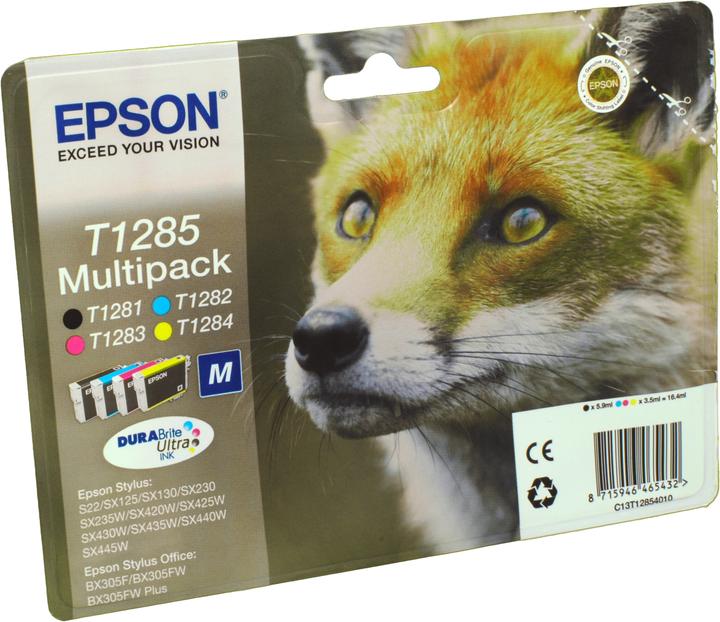 Epson T1285 DuraBrite Ultra Multipack (M, FC, Y, C)