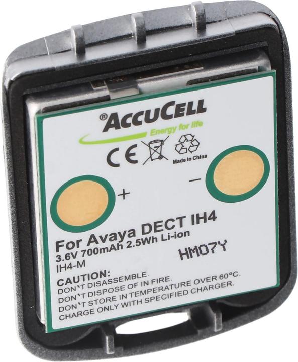 Avaya Batteria DECT IH4, 4.999.130.768 con custodia, Funkwerk DECT D4, DECT FC4