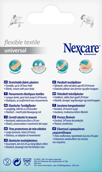 Produktbild Nexcare Textile Pflaster (20 x)