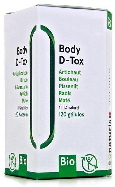 Actual product image B'Onaturis Body D-Tox Bio Caps (120 Piece, Capsules, 80 g)