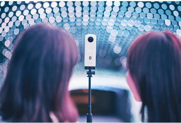 Actual product image RICOH Theta SC2 (30p, Bluetooth, Wi-Fi)