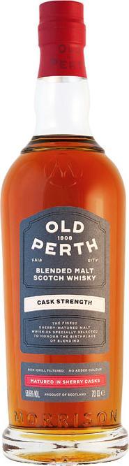 Image du produit Old Spice Old Perth Cask Strength Blended Malt Scotch Whisky Sherry Casks 58,6% Vol. 0,7l en boîte cadeau (Malt mélangé)