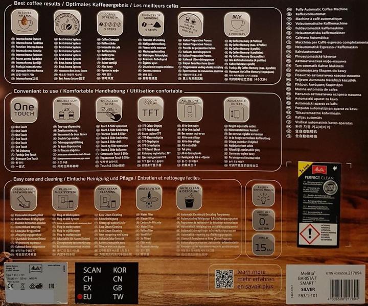 Immagine prodotto Melitta Barista Smart T