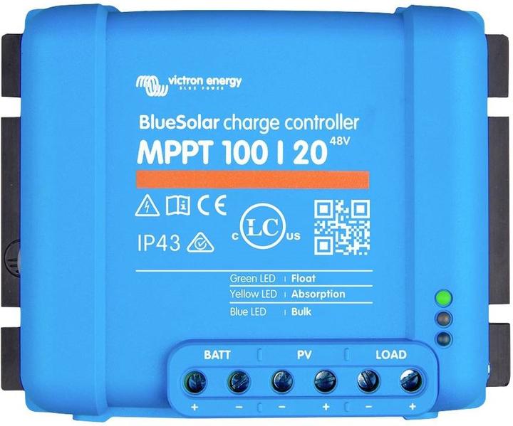 Actual product image Victron Energy BlueSolar MPPT 100/20