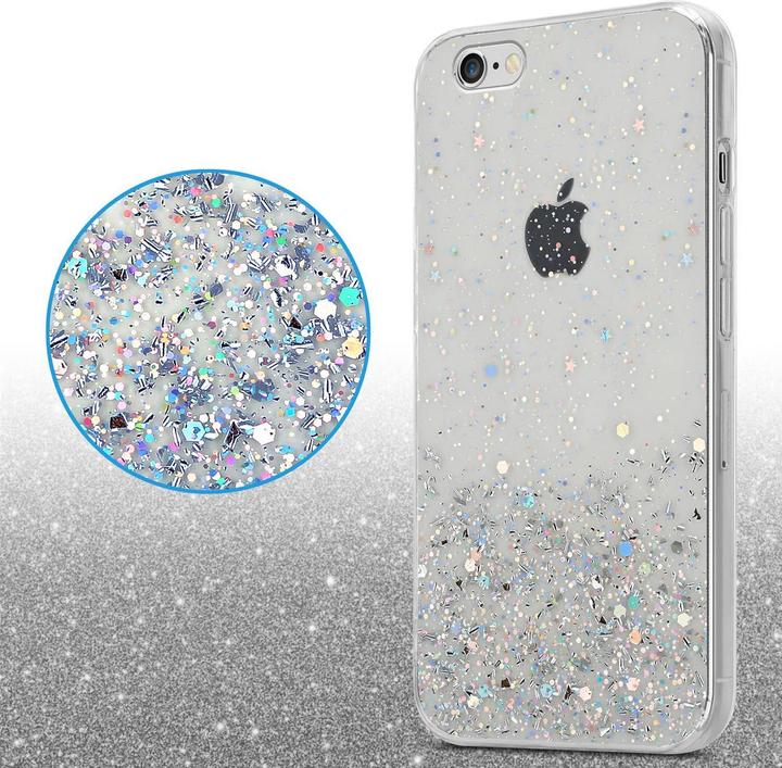 Actual product image Cadorabo TPU cover sparkling glitter (Apple iPhone 6 Plus)