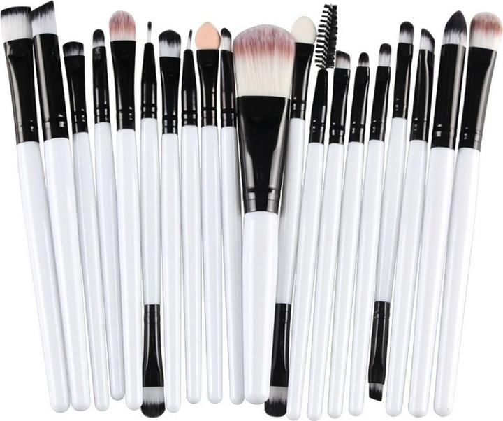 Produktbild König Design Pinselset Makeup Professionelles 20 Stk. Make Up Pinsel Set Kosmetikpinsel Neu (Set)