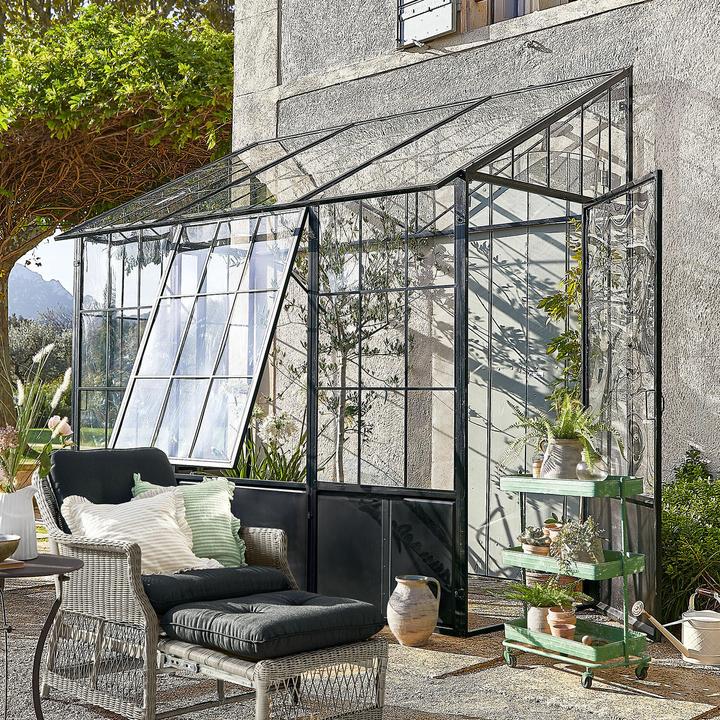 Actual product image Loberon Gartenhaus Triomphique schwarz