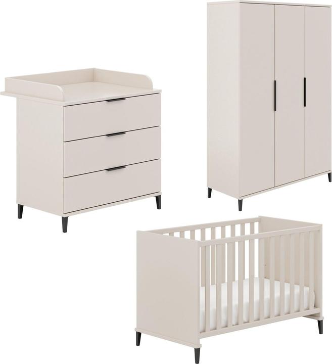 Actual product image Paidi Transland Ari nursery set 3-door wardrobe, cot and changing unit (Changing unit)