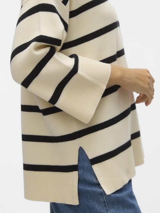 Produktbild Vero Moda V-Ausschnitt Tief angesetzte Schulter Pullover Strickpullover (S)