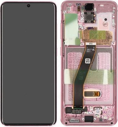 Immagine prodotto Samsung LCD + Touch + Cornice per G980F, G981B Galaxy S20, S20 5G - rosa nuvola