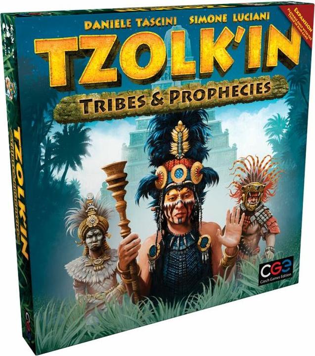 Immagine prodotto Czech games edition CZ111 - Tribù e Profezie - gioco da tavolo, per 2-6 giocatori, da 13 anni (espansione DE) (Tedesco)