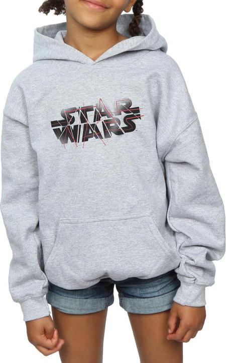 Actual product image Star Wars Girls The Last Jedi Spray Logo Hoodie (128)