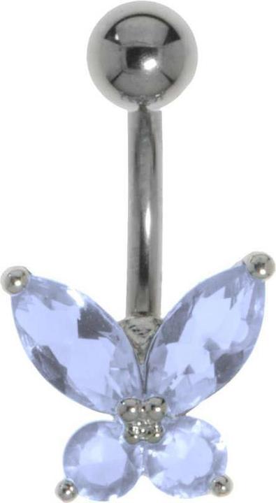 Immagine prodotto Bijouteria Piercing ventre (Titanio, Vetro (di orologio), Ottone rodiato in ottone rodiato)