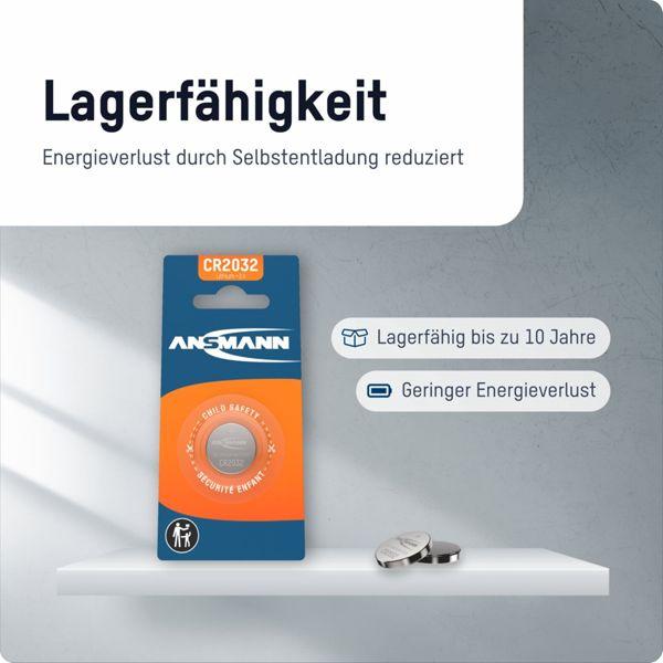 Actual product image Ansmann Cr2032 (1 pcs., CR2032, 245 mAh)