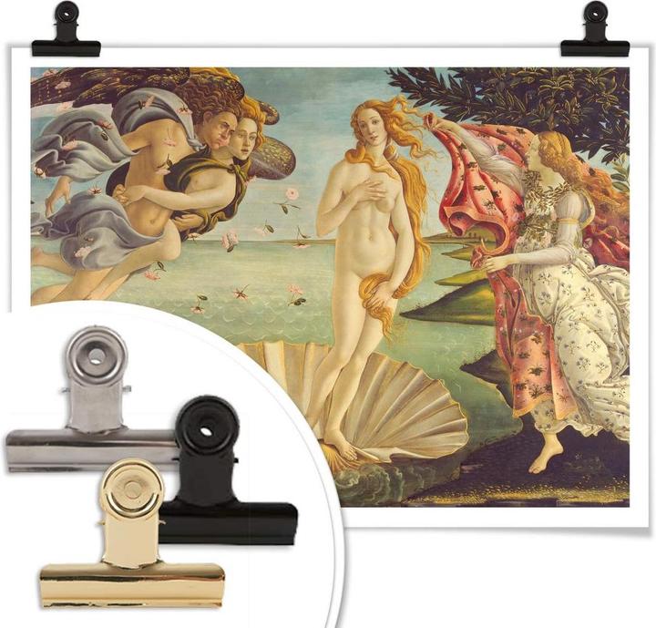 Produktbild Trenddeko Botticelli - Geburt der Venus (120 x 100 cm)