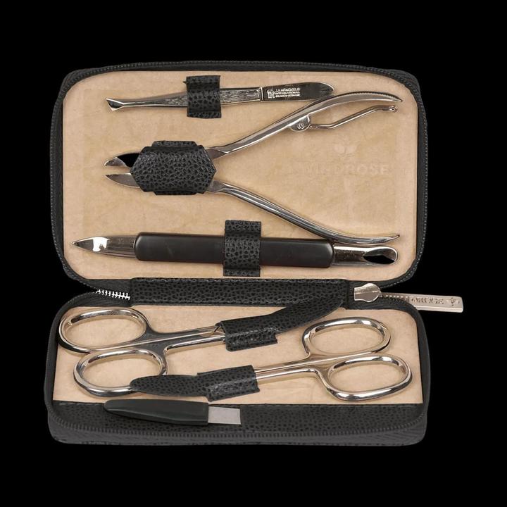 Immagine prodotto Windrose Astuccio per manicure Beluga da 13 cm in pelle
