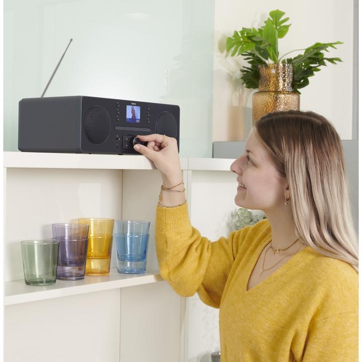 Image du produit Hama DIR1570CBT (FM, DAB+ DAB, DAB, Bluetooth, WiFi)