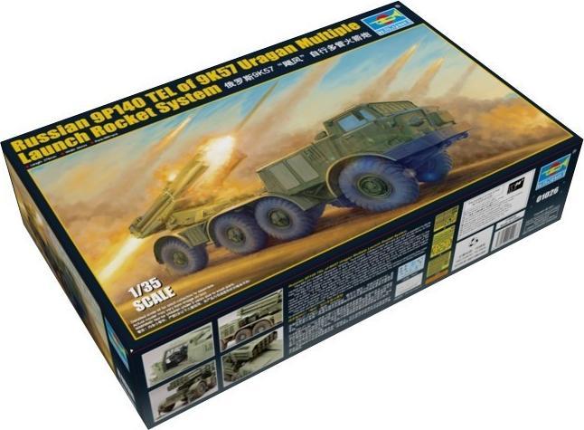 Produktbild Trumpeter Russian 9P140 TEL of 9K57 Uragan Multipl Launch Rocket System