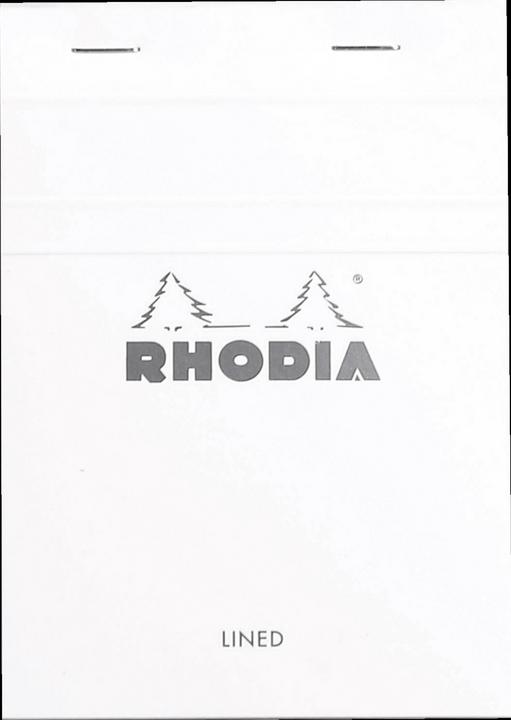 Image du produit Rhodia Blocs agrafés 80 g Basics (A6, À rayures)