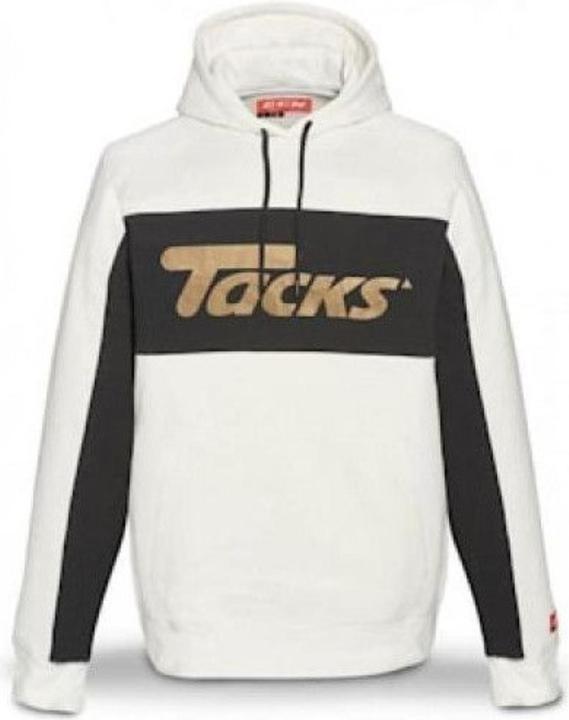 Immagine prodotto CCM Felpa con cappuccio Nostalgia Tacks Logo SR (bianco, M) (M)