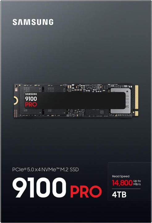 Actual product image Samsung 9100 PRO (4000 GB, M.2 2280)