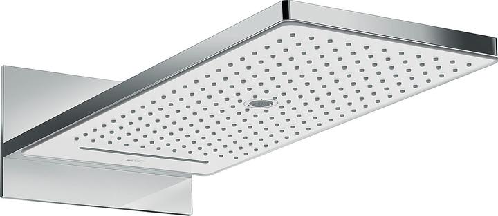 Immagine prodotto hansgrohe Soffione Rainmaker Select 580 3jet : Colore - Bianco/Cromo (3 Tipi di raggi, 20 l/min)
