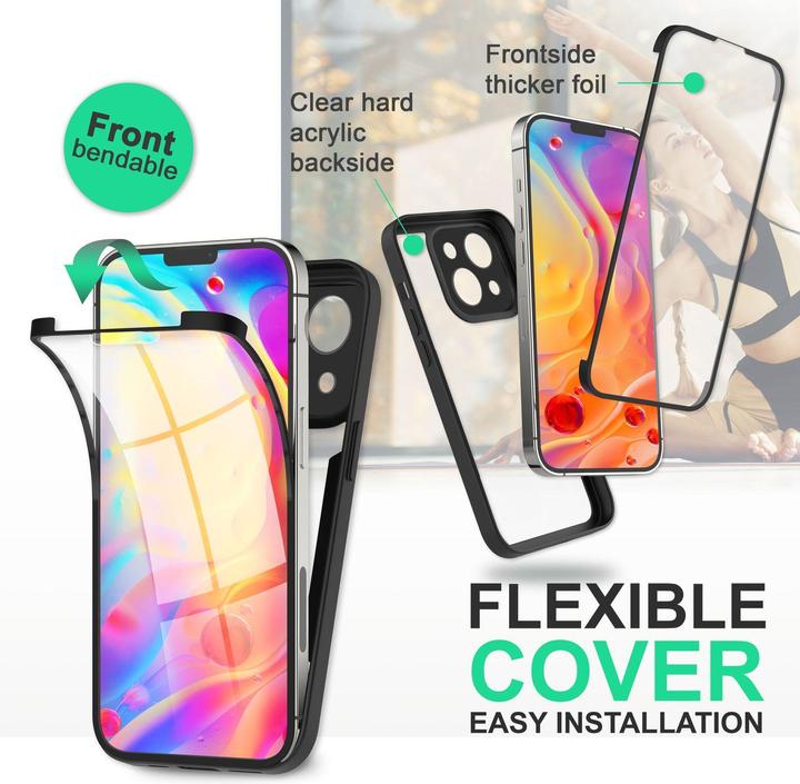 Immagine prodotto Nalia Busta ibrida trasparente a 360 gradi (Apple iPhone 14 Plus)