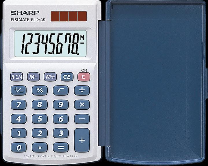 Image du produit Sharp EL-243S (Cellules solaires, Piles)