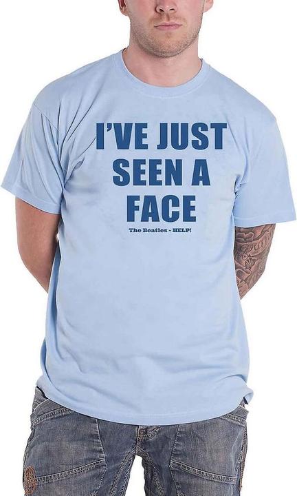 Immagine prodotto I've Just Seen A Face Maglietta Stampa posteriore Adulto Unisex (XL)