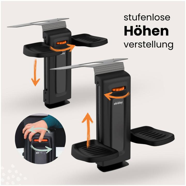 Image du produit Okiday Repose-pieds orange