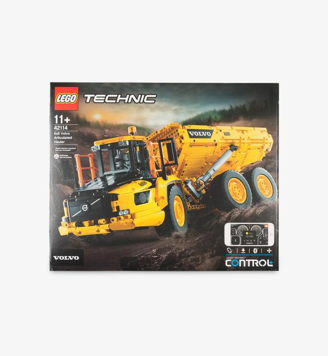 Actual product image LEGO Volvo articulated dumper (6x6) (42114, LEGO Technic)