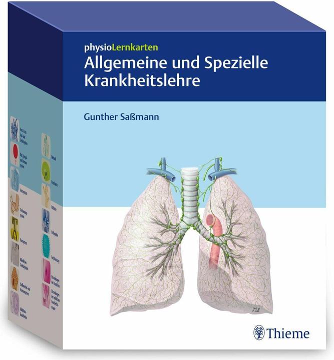 Image du produit physioLernkarten Allgemeine und Spezielle Krankheitslehre (Allemand, Gunther Sassmann, 2024)