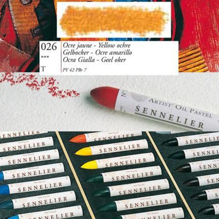 Produktbild Sennelier Oelpastell Standardgrösse Ocre Jaune 26 (Yellow Ochre, 1 x)