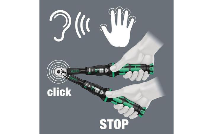 Produktbild Wera Click-Torque A 6 Set 1 (1/4", 2.50 Nm, 25 Nm)