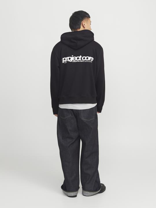 Actual product image Jack & Jones Jcounion Print Sweat Hood Noos (XS)